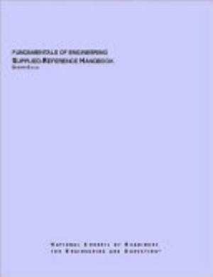 Fundamentals of Engineering Supplied-reference Handbook