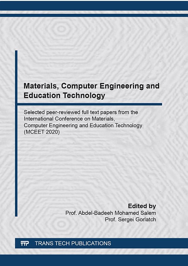 Materials, Computer Engineering and Education Technology