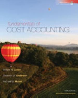 Loose Leaf Fundamentals of Cost Accounting with Connect Plus