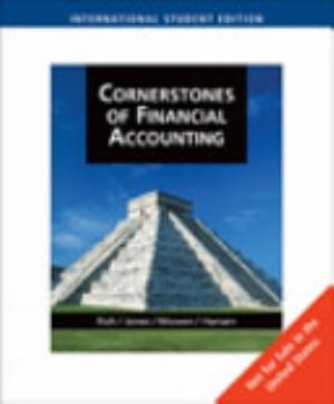 Cornerstones of Financial Accounting