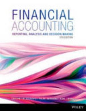 Financial Accounting: Reporting, Analysis and Decision Making 5E+WileyPLUS Stand-Alone Card