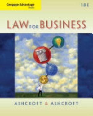 Cengage Advantage Books: Law for Business