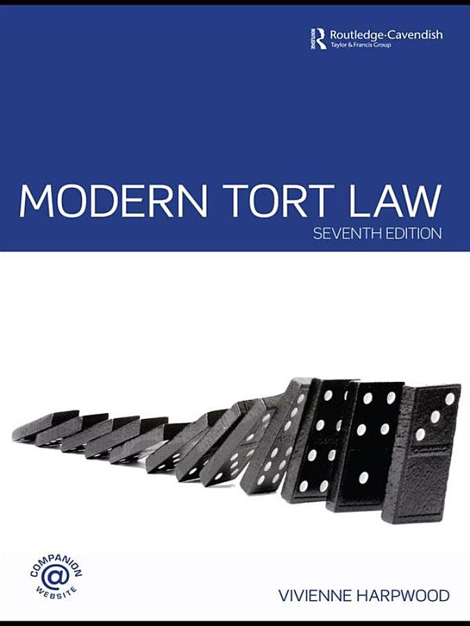 Modern Tort Law 7/e