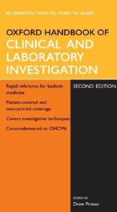 Oxford Handbook of Clinical and Laboratory Investigation