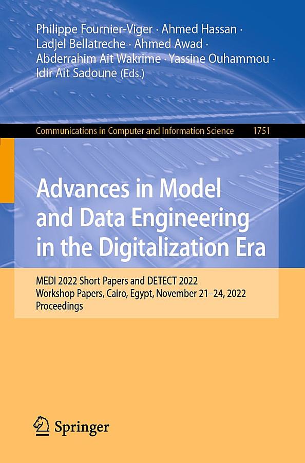 Advances in Model and Data Engineering in the Digitalization Era