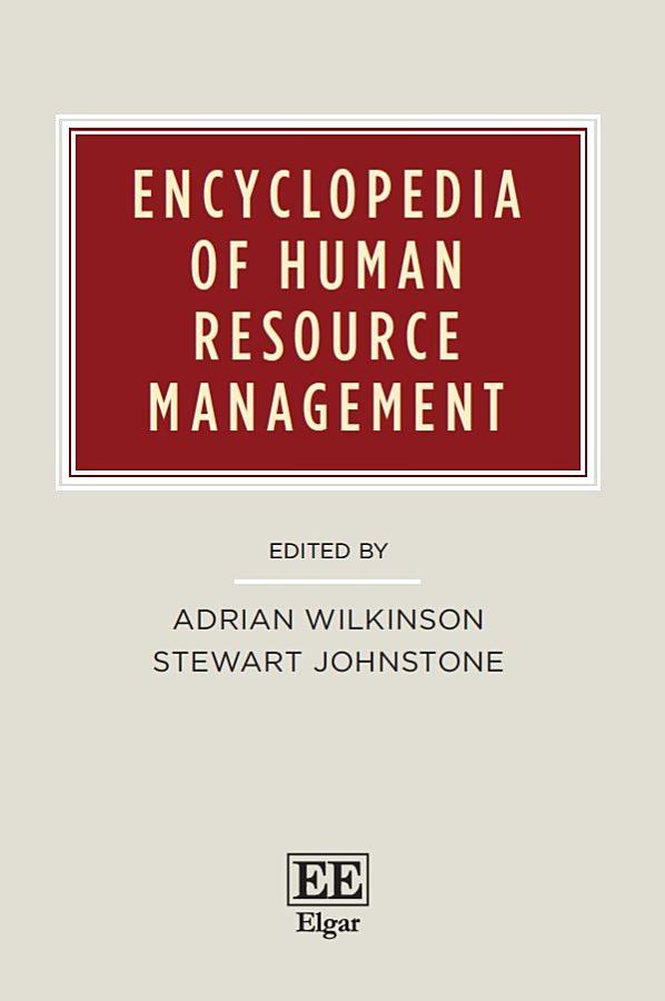 Encyclopedia of Human Resource Management