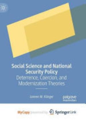 Social Science and National Security Policy