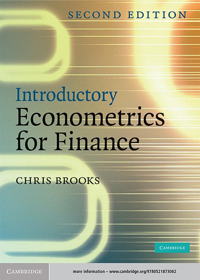 Introductory Econometrics for Finance