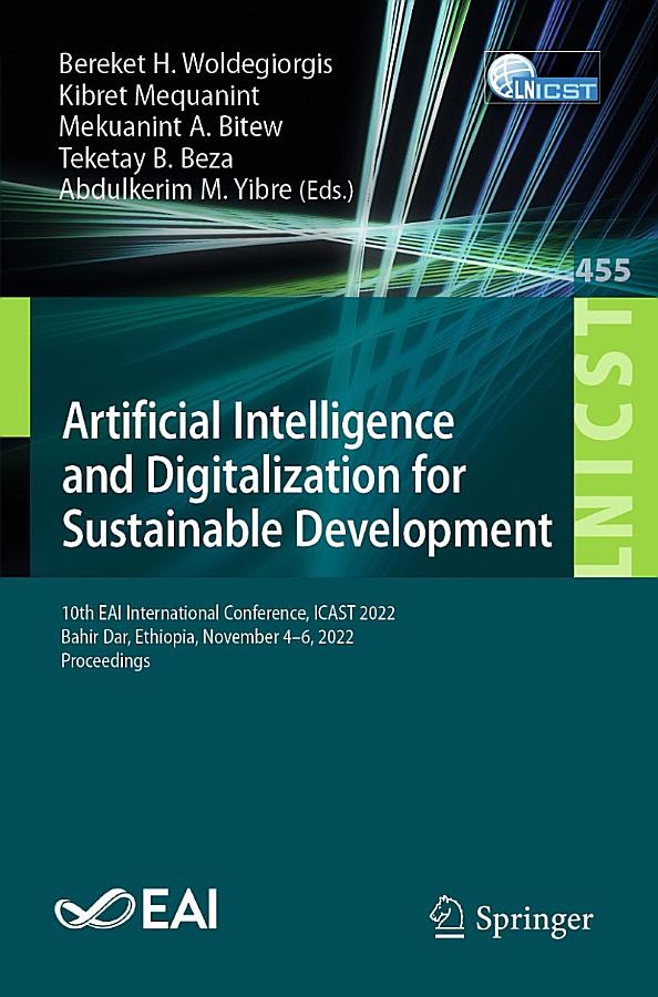 Artificial Intelligence and Digitalization for Sustainable Development