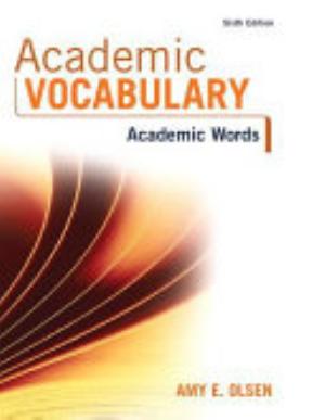 Academic Vocabulary