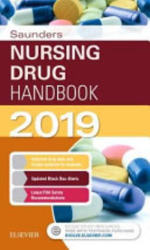 Saunders Nursing Drug Handbook 2019