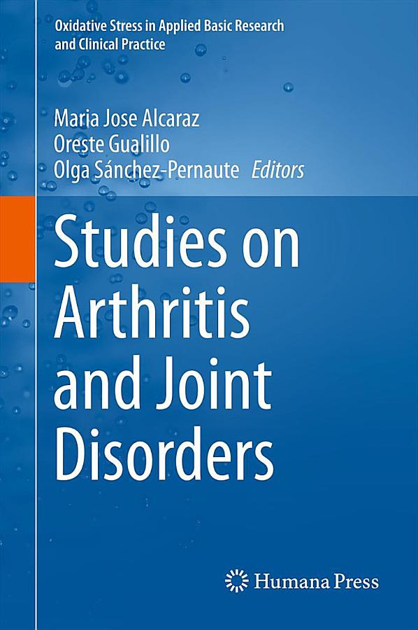 Studies on Arthritis and Joint Disorders